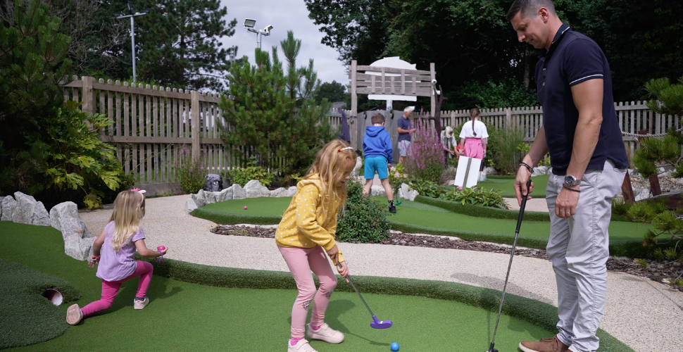 Easter Woodland Adventure Golf at China Fleet